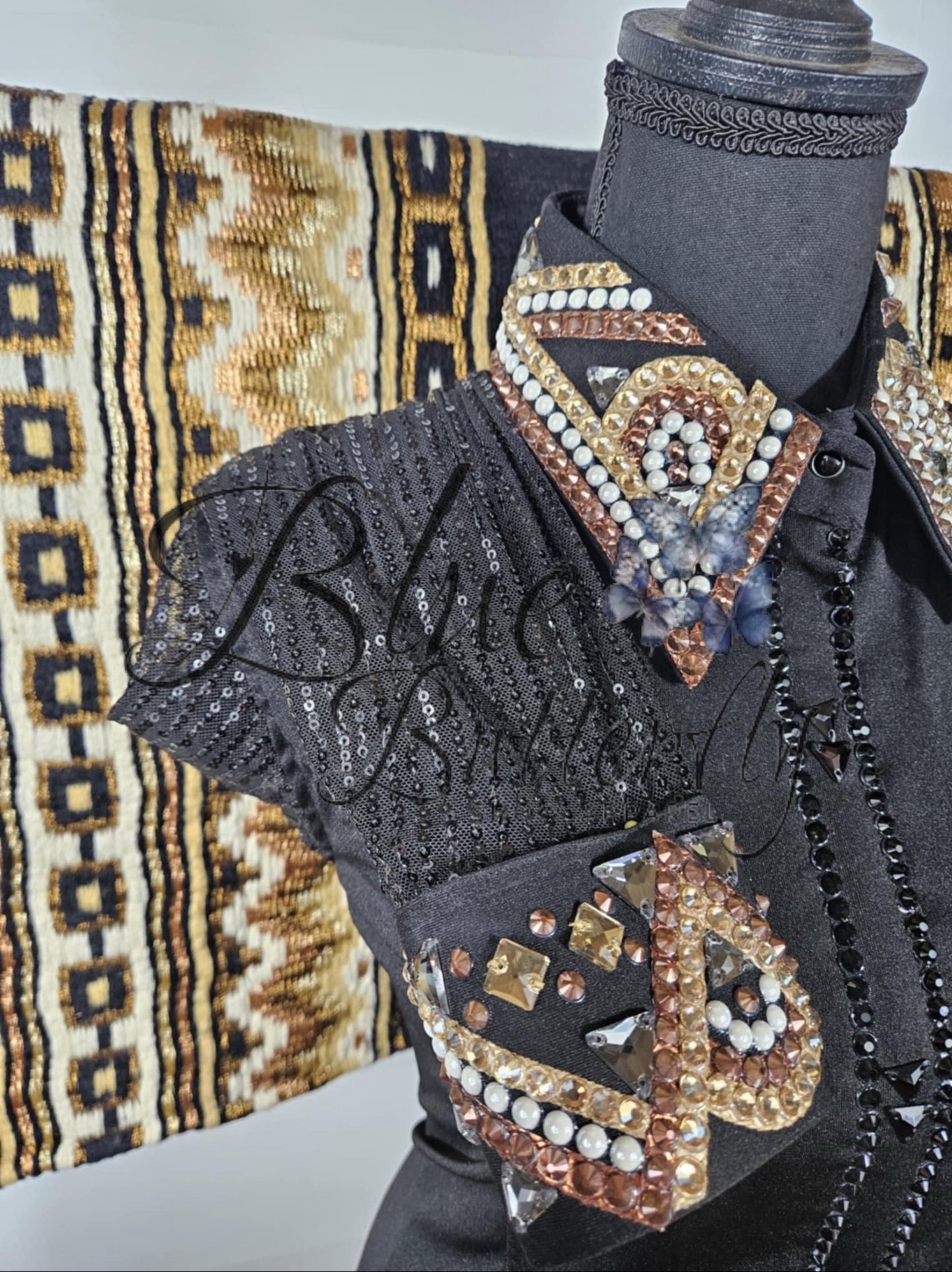Vicky With Lace Sleeve Western Day Shirt