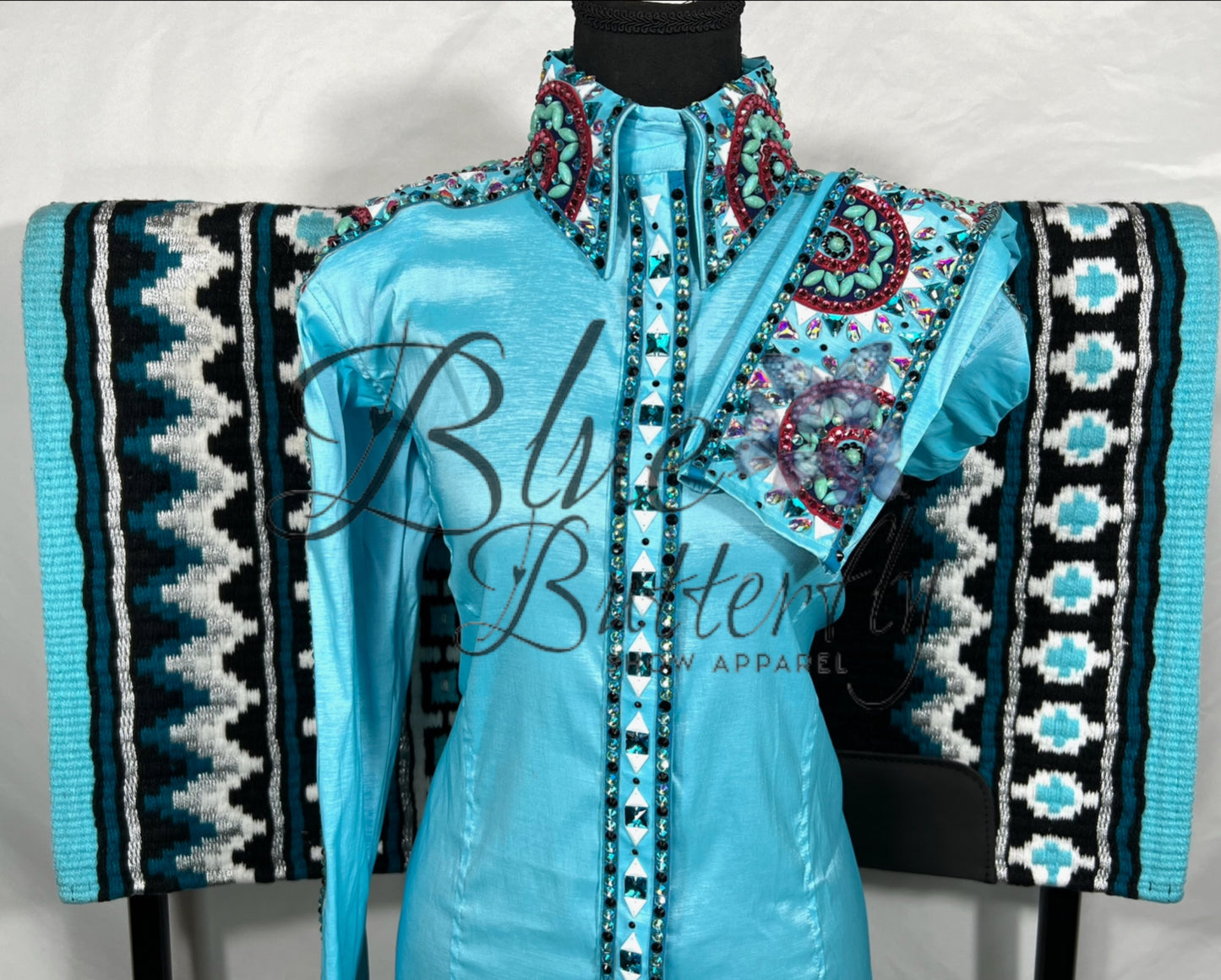 Shania Day Shirt ~Sapphire Line