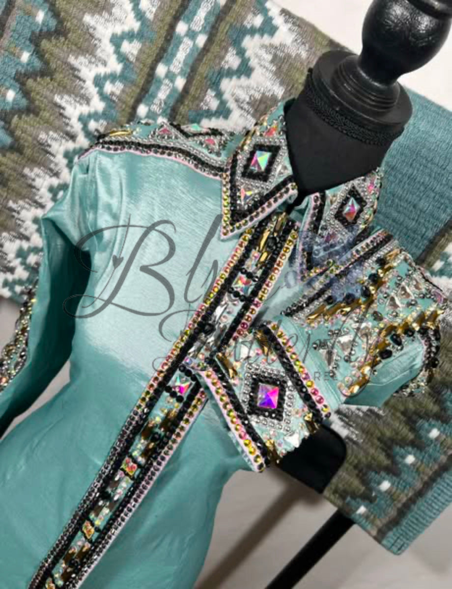 Camille Day Shirt ~Sapphire Line