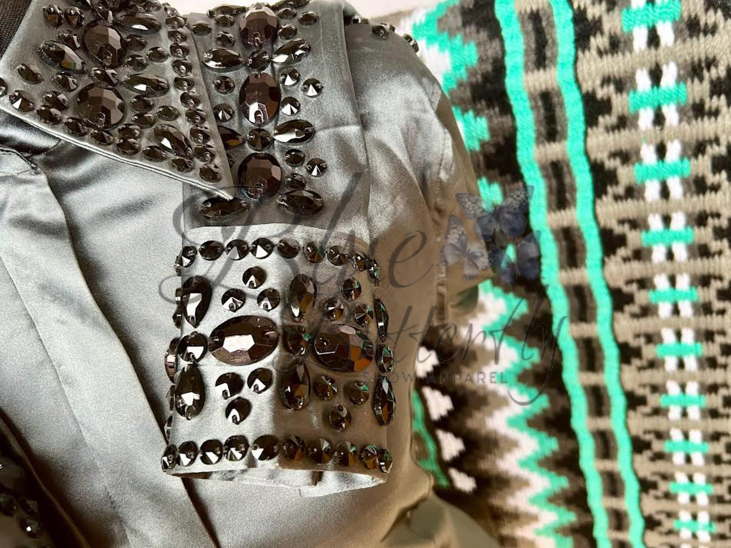 Zara Silver Western Day Shirt