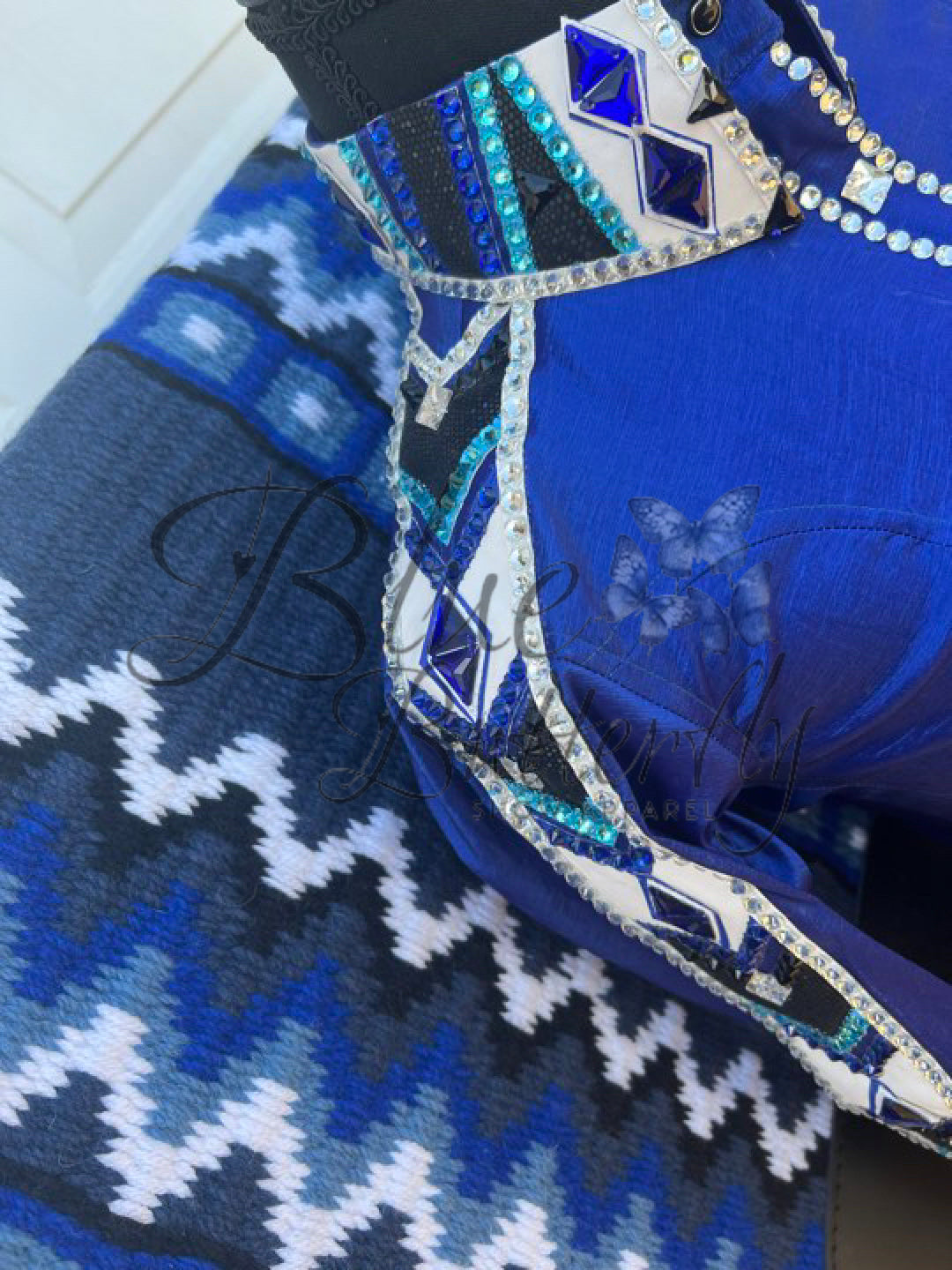 Royal Blue Olivia Day Shirt