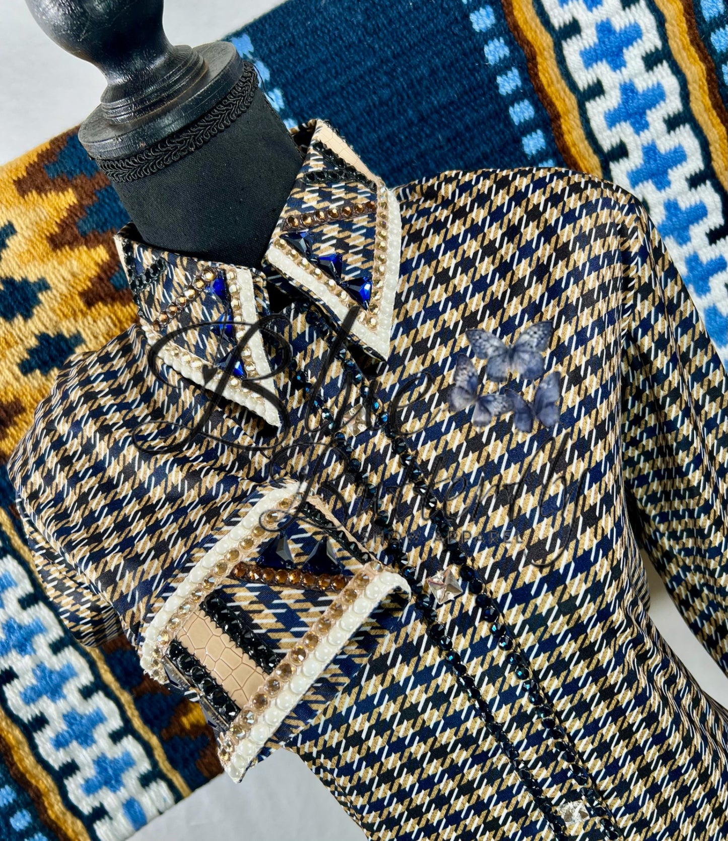 Jackie O-Houndstooth Day Shirt