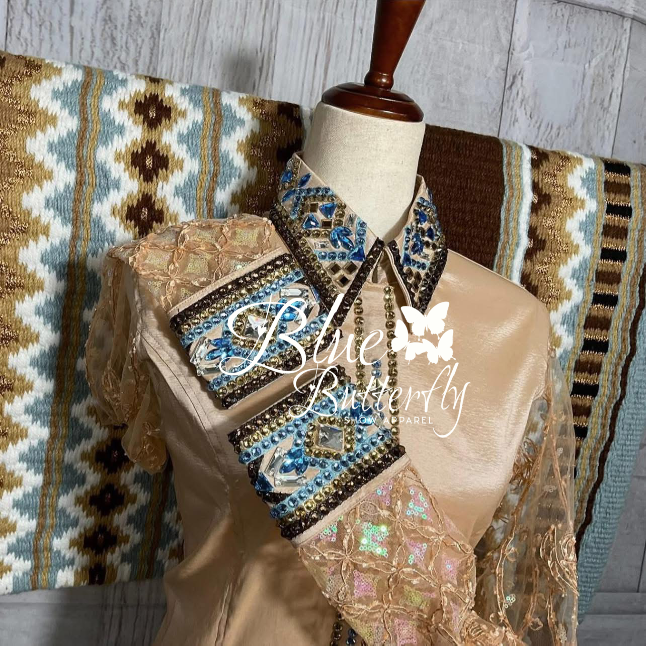 Lace Sleeves Teagan Day Shirt