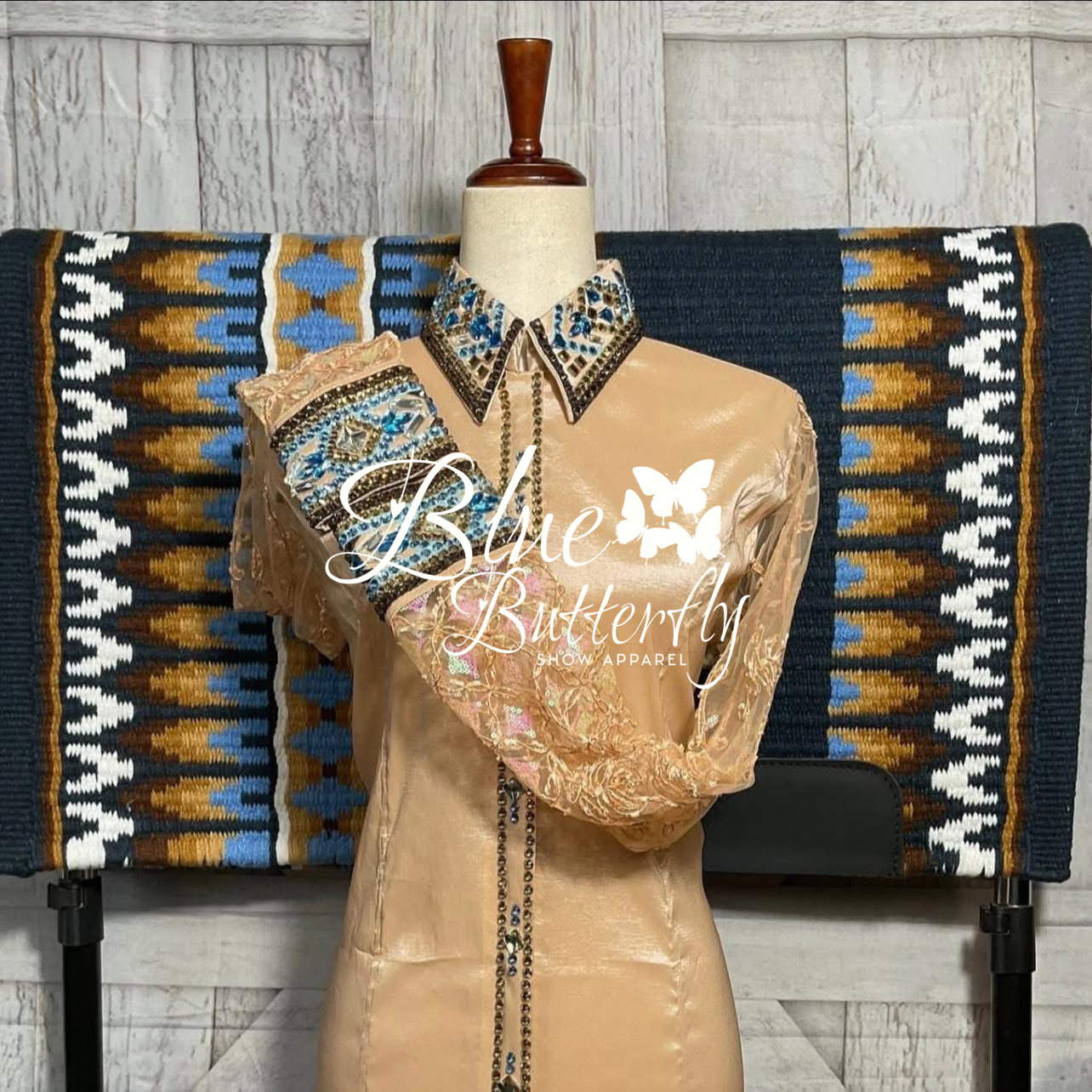 Lace Sleeves Teagan Day Shirt