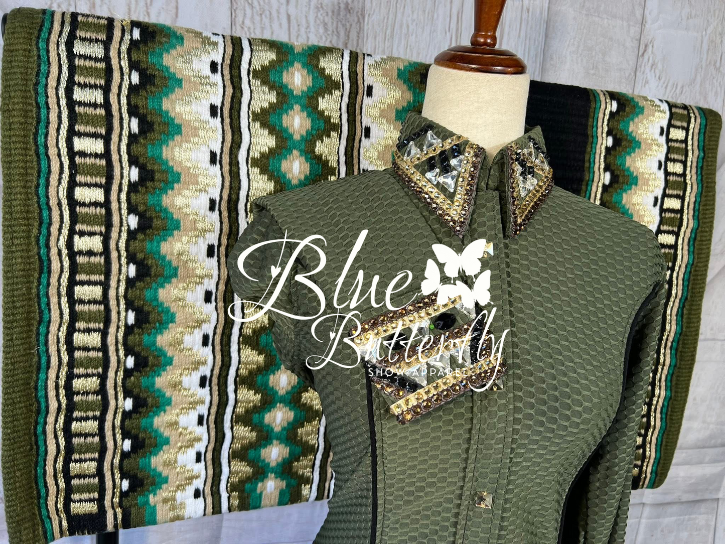 Textured Cuff & Collar Day Shirt