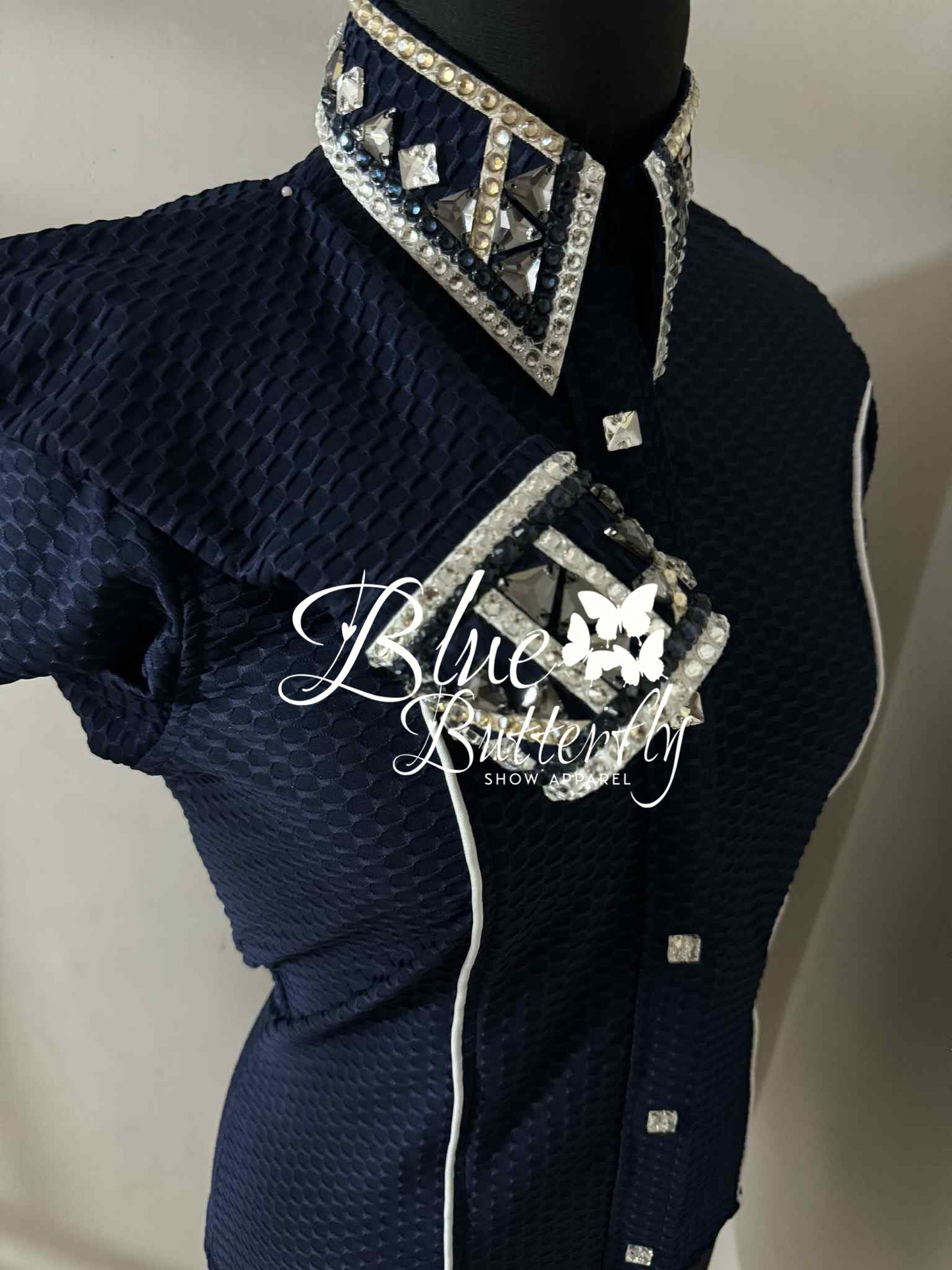 Textured Cuff & Collar Day Shirt