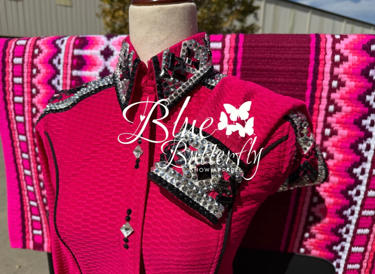 Textured Fuchsia Teagan
