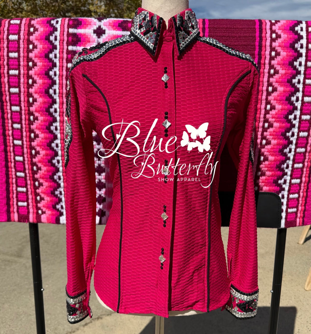 Textured Fuchsia Teagan