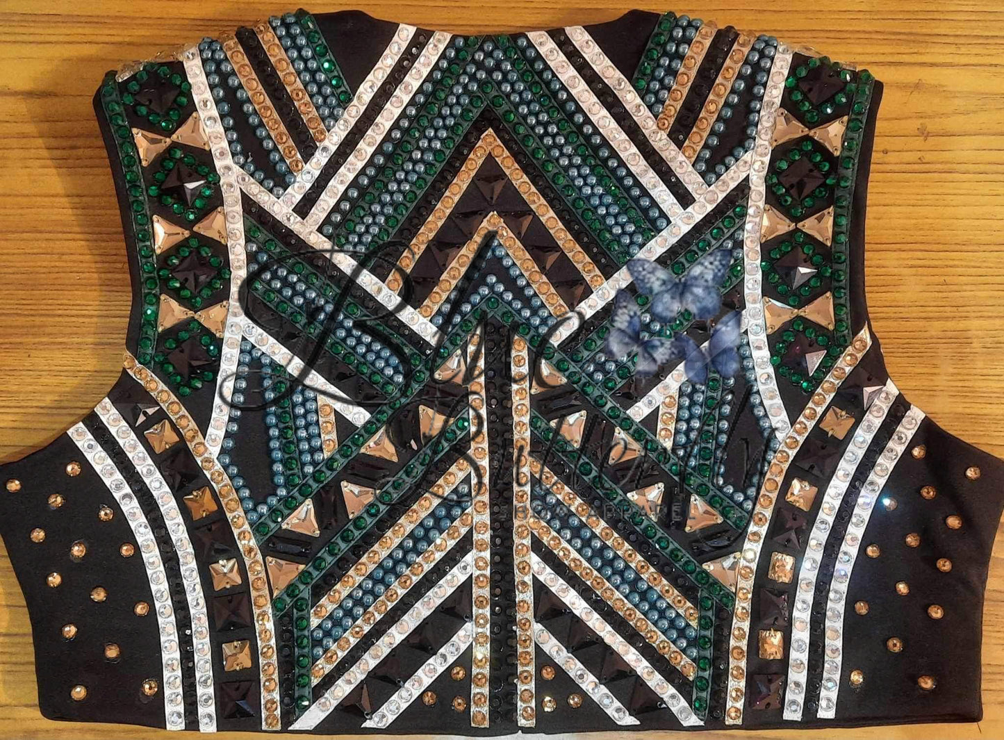 Dark Blue Western Bolero