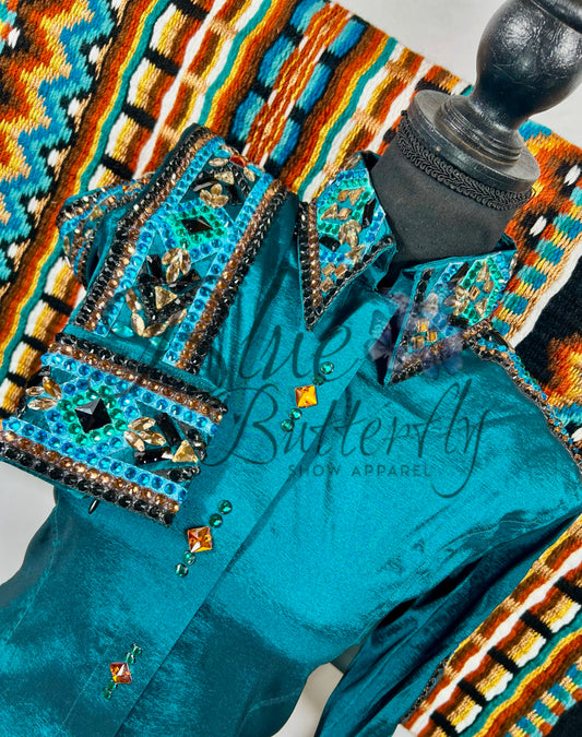 Teagan Day Shirt ~Sapphire Line