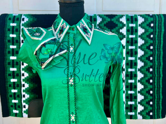 Green Taffeta Jesse
