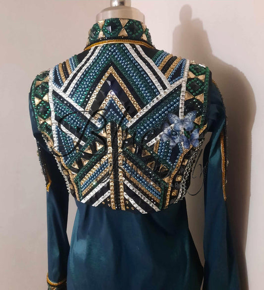 Dark Blue Western Bolero