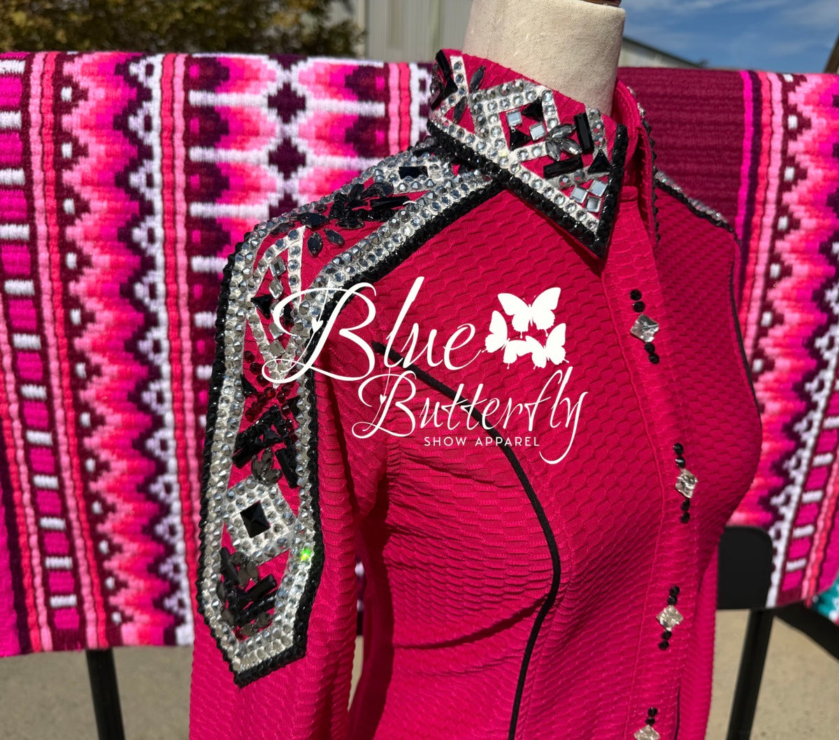 Textured Fuchsia Teagan