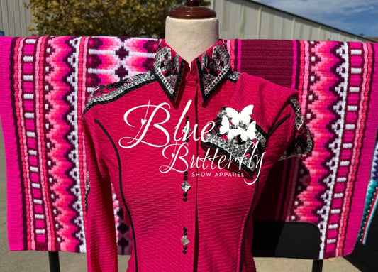 Textured Fuchsia Teagan