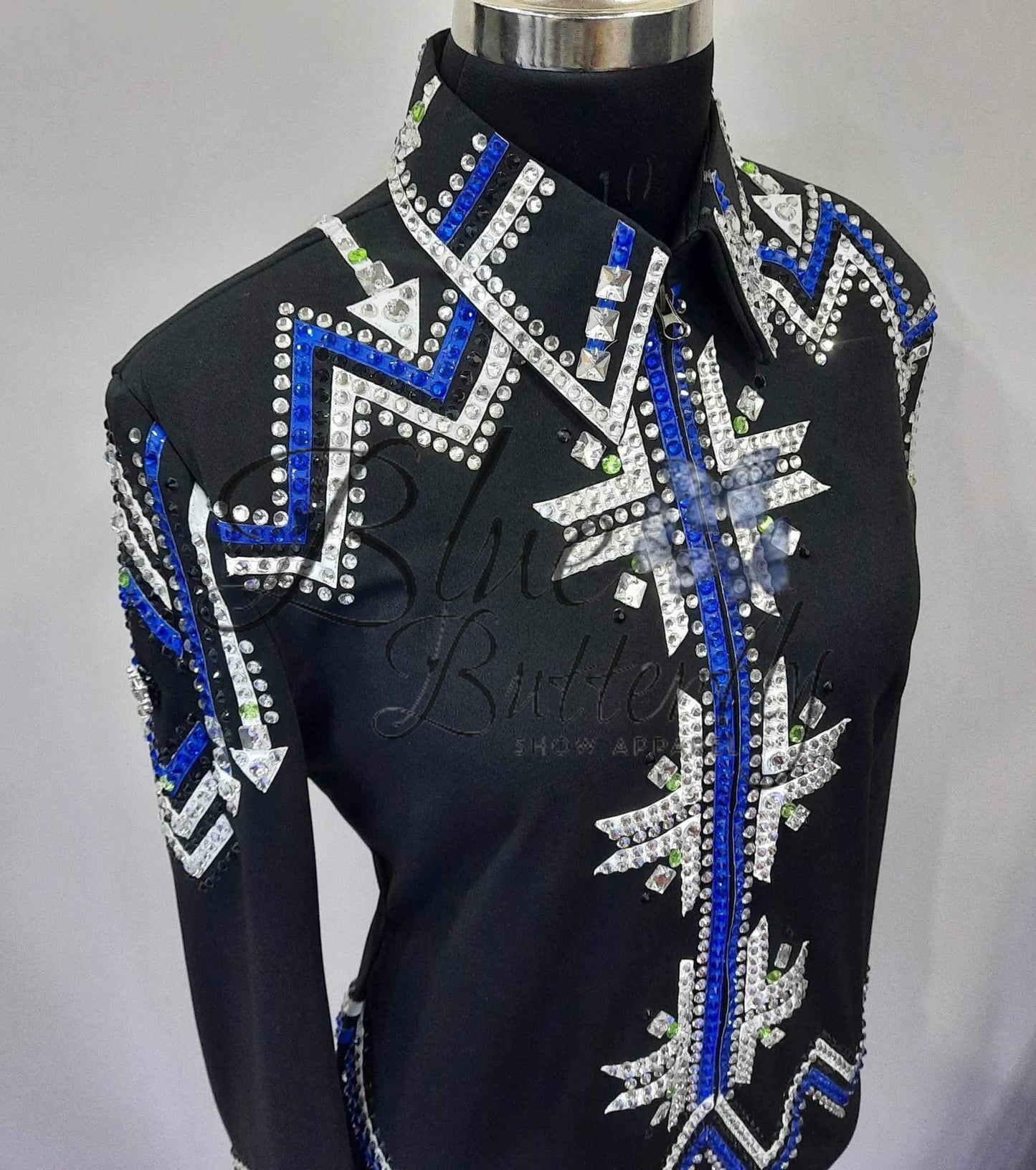 Navy Western Show Jacket