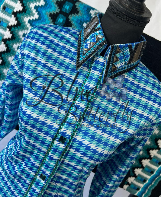 Jackie O-Houndstooth