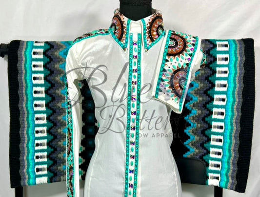 Shania Day Shirt ~Sapphire Line