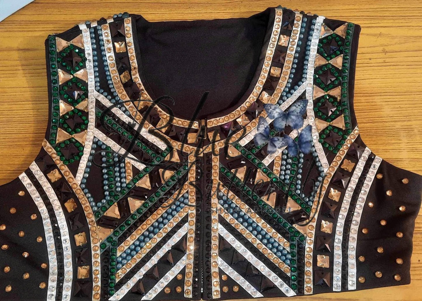 Dark Blue Western Bolero